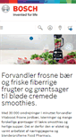 Mobile Screenshot of bosch-home.dk