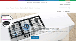 Desktop Screenshot of bosch-home.co.nz