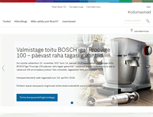 Tablet Screenshot of bosch-home.ee