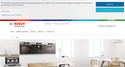 Desktop Screenshot of bosch-home.com